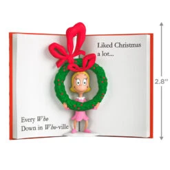 Hallmark Dr. Seuss's How The Grinch Stole Christmas!™ Cindy-Lou Who Ornament 8 Hallmark Dr. Seuss's How The Grinch Stole Christmas!™ Cindy-Lou Who Ornament -Elegant Home Decor Deals Store Grich Stole Christmas Book Keepsake Ornament 1799QXI7309 03