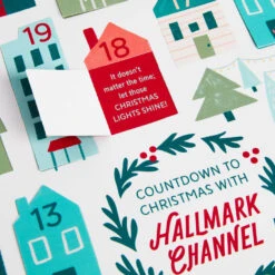 Hallmark Channel Countdown To Christmas Activity Calendar -Elegant Home Decor Deals Store Hallmark Channel Countdown to Christmas Activity Calendar 1XKT3503 03