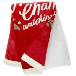 Hallmark Channel Red Oversized Blanket, 60x80 8 Hallmark Channel Red Oversized Blanket, 60x80 -Elegant Home Decor Deals Store Hallmark Channel FamilySized Blanket 1XKT3505 03