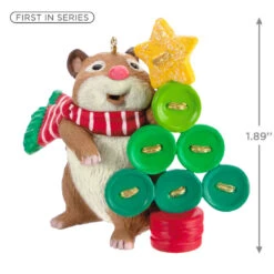 Hallmark Cute As A Button Ornament -Elegant Home Decor Deals Store Hamster With Button Tree Keepsake Ornament 1599QXR8259 03