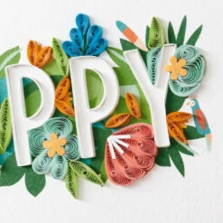 Hallmark Floral Happy Quilled Paper Handmade Birthday Card 11 Hallmark Floral Happy Quilled Paper Handmade Birthday Card -Elegant Home Decor Deals Store Happy and Flowers Quilled Paper Birthday Card for Her 1299LAD2728 04