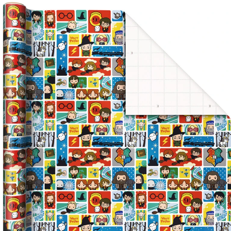 Hallmark Harry Potter™ 3-Pack Assorted Wrapping Paper, 60 Sq. Ft. Total 6 Hallmark Harry Potter™ 3-Pack Assorted Wrapping Paper, 60 Sq. Ft. Total - Image 6