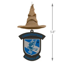 Harry Potter™ Sorting Hat Personalized Text Ornament, Ravenclaw™ -Elegant Home Decor Deals Store Harry Potter Sorting Hat Personalized Ornament Ravenclaw 2499QHE1883B7 03