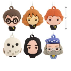 Mini Harry Potter™ And Friends Shatterproof Hallmark Ornaments, Set Of 6 -Elegant Home Decor Deals Store Harry Potter and Friends Miniature Christmas Ornaments Set of 6 2HCM9230 03