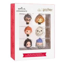 Mini Harry Potter™ And Friends Shatterproof Hallmark Ornaments, Set Of 6 -Elegant Home Decor Deals Store Harry Potter and Friends Miniature Christmas Ornaments Set of 6 2HCM9230 04