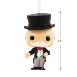 Hasbro® Mr. Monopoly Funko POP!® Hallmark Ornament -Elegant Home Decor Deals Store Hasbro Mr. Monopoly Funko POP Christmas Ornament 3HCM2311 03