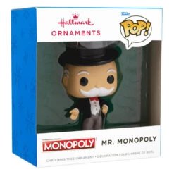 Hasbro® Mr. Monopoly Funko POP!® Hallmark Ornament -Elegant Home Decor Deals Store Hasbro Mr. Monopoly Funko POP Christmas Ornament 3HCM2311 04