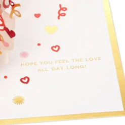 Hallmark Love You More 3D Pop-Up Love Card 10 Hallmark Love You More 3D Pop-Up Love Card -Elegant Home Decor Deals Store Heart Pattern 3D PopUp Love Card 1299IAV5835 03