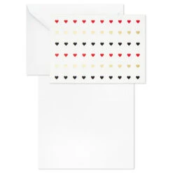 Hallmark Hearts Aplenty Assorted Blank Note Cards, Box Of 24 15 Hallmark Hearts Aplenty Assorted Blank Note Cards, Box Of 24 -Elegant Home Decor Deals Store Hearts Aplenty Assorted Blank Note Cards 5STZ5126 07