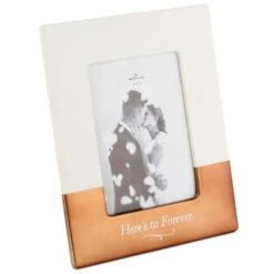 Hallmark Here's To Forever Ceramic Picture Frame, 5x7