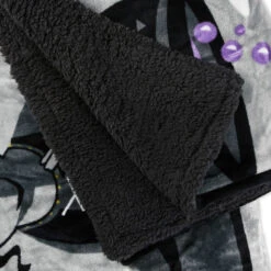 Hallmark Disney Hocus Pocus Black Flame Candle Blanket, 50x60 -Elegant Home Decor Deals Store Hocus Pocus Black Flame Candle Fleece Blanket 1HGN1506 05