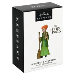 Hallmark Disney Hocus Pocus Winifred Sanderson Ornament -Elegant Home Decor Deals Store Hocus Pocus Winifred Sanderson Keepsake Ornament 1999QFO5299 04
