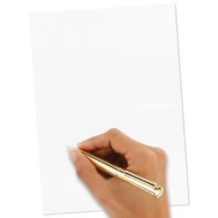 Hallmark Bulk Ivory And Gold Blank Wedding Thank-You Notes, Box Of 100 -Elegant Home Decor Deals Store Ivory and Gold Blank Wedding ThankYou Notes Bulk Pack 5STZ1065 05