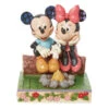 Enesco Jim Shore Disney Mickey And Minnie Campfire Figurine, 5.75"