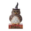 Enesco Jim Shore Halloween Owl Figurine, 5.51"