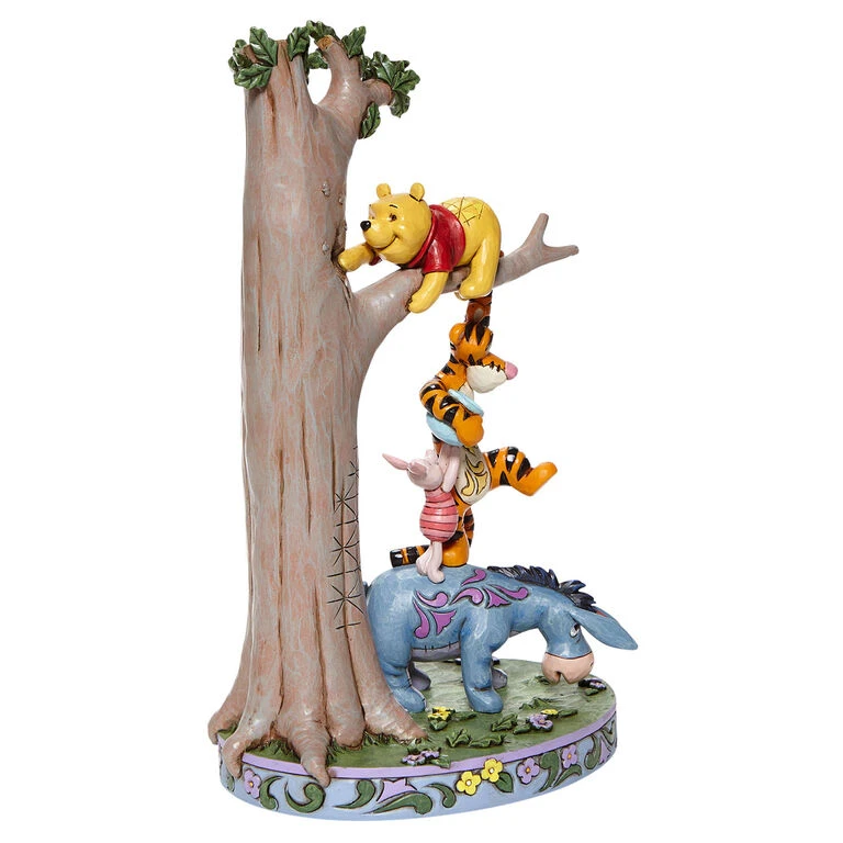 Enesco Jim Shore Disney Winnie The Pooh And Friends In Tree Figurine, 8.75" 1 Enesco Jim Shore Disney Winnie The Pooh And Friends In Tree Figurine, 8.75"