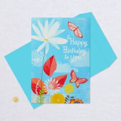 Hallmark 16" Joyful Butterflies Pop-Up Jumbo Birthday Card -Elegant Home Decor Deals Store Joyful Butterflies Pop Up Birthday Card 1299CBG1010 06