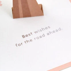 Hallmark Best Wishes For The Road Ahead 3D Pop-Up Wedding Card -Elegant Home Decor Deals Store Just Married Car 3D PopUp Wedding Card 1299LAD2903 03