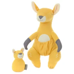 Hallmark Kangaroo And Baby Joey Stuffed Animal And Rattle Set -Elegant Home Decor Deals Store Kangaroo and Baby Joey Plush and Rattle Set 1BBY4819 03