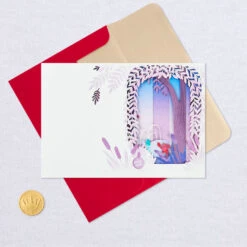 Hallmark Disney The Little Mermaid 3D Pop-Up Musical Valentine's Day Card With Light -Elegant Home Decor Deals Store Kiss the Girl PopUp Music Light Valentines Day Card 1099VAY9992 05