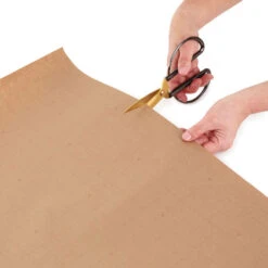 Hallmark Kraft Assorted 4-Pack Christmas Wrapping Paper, 88 Sq. Ft. -Elegant Home Decor Deals Store Kraft Christmas Wrapping Paper for Kids JXW1085 07