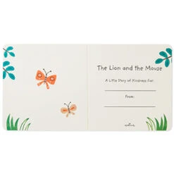 Hallmark The Lion And The Mouse Board Book And Lion Lovey Blanket Set -Elegant Home Decor Deals Store Lion Lovey Blanket Lion Mouse Kindness Board Book Set 1BBY4783 04