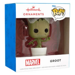 Marvel Guardians Of The Galaxy Groot Funko POP!® Hallmark Ornament -Elegant Home Decor Deals Store Marvel Guardians of the Galaxy Groot Funko POP Christmas Ornament 3HCM1099 04