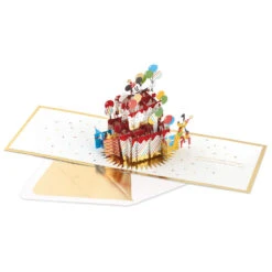 Hallmark Disney Mickey Mouse Cake 3D Pop-Up Birthday Card -Elegant Home Decor Deals Store Mickey Mouse and Pluto Cake 3D PopUp Birthday Card 1499LAD2724 01