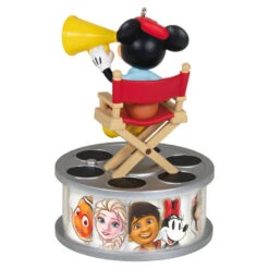 Hallmark Disney 100 Years Of Wonder Director Mickey Mouse Ornament With Light And Sound 11 Hallmark Disney 100 Years Of Wonder Director Mickey Mouse Ornament With Light And Sound -Elegant Home Decor Deals Store Mickey in Director Chair Keepsake Ornament 2999QXD6727 06