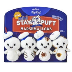 Hallmark Itty Bittys® Ghostbusters: Afterlife™ Mini Stay Puft Marshmallows Plush, Set Of 4 -Elegant Home Decor Deals Store Mini Stay Puft Marshmallows Ghostbusters Afterlife itty bittys 1KDD1890 03