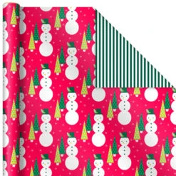 Hallmark Mod Holiday 3-Pack Reversible Wrapping Paper Assortment, 120 Sq. Ft. 10 Hallmark Mod Holiday 3-Pack Reversible Wrapping Paper Assortment, 120 Sq. Ft. -Elegant Home Decor Deals Store Mod Holiday Assorted Reversible Wrapping Paper 5JXW1072 05