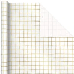 Hallmark Modern Holiday 3-Pack Wrapping Paper Assortment, 120 Sq. Ft. -Elegant Home Decor Deals Store Modern Holiday Wrapping Paper 5JXW1205 05