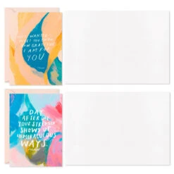 Hallmark Morgan Harper Nichols Booklet Of Assorted Blank Note Cards, Pack Of 12 -Elegant Home Decor Deals Store Morgan Harper Nichols Blank Note Cards in Booklet 3SOM1192 05