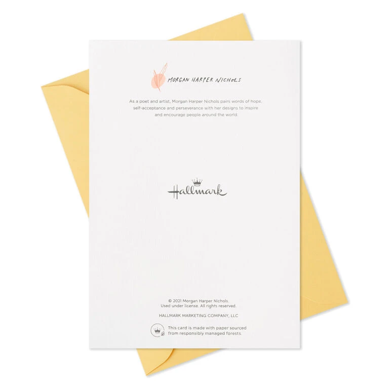 Hallmark Morgan Harper Nichols Assorted Blank Note Cards In Caddy, Pack Of 40 7 Hallmark Morgan Harper Nichols Assorted Blank Note Cards In Caddy, Pack Of 40 - Image 7