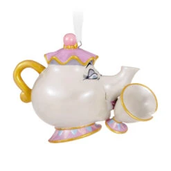 Hallmark Disney Beauty And The Beast A Mother's Love Porcelain Ornament -Elegant Home Decor Deals Store Mrs. Potts and Chip Keepsake Ornament 2499QHX3109 06