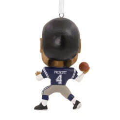 NFL Dallas Cowboys Dak Prescott Bouncing Buddy Hallmark Ornament -Elegant Home Decor Deals Store NFL Dallas Cowboys Dak Prescott Bouncing Buddy Christmas Ornament 1OSL1563 05