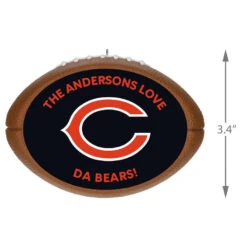 Hallmark NFL Football Chicago Bears Text Personalized Ornament 9 Hallmark NFL Football Chicago Bears Text Personalized Ornament -Elegant Home Decor Deals Store NFL Football Chicago Bears Text Personalized Ornament 2499QHE1985B6 03