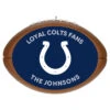 Hallmark NFL Football Indianapolis Colts Text Personalized Ornament