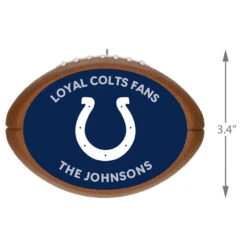 Hallmark NFL Football Indianapolis Colts Text Personalized Ornament 9 Hallmark NFL Football Indianapolis Colts Text Personalized Ornament -Elegant Home Decor Deals Store NFL Football Indianapolis Colts Text Personalized Ornament 2499QHE1985B9 03