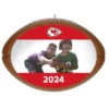 Hallmark NFL Football Kansas City Chiefs Text And Photo Personalized Ornament