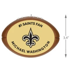 Hallmark NFL Football New Orleans Saints Text Personalized Ornament 9 Hallmark NFL Football New Orleans Saints Text Personalized Ornament -Elegant Home Decor Deals Store NFL Football New Orleans Saints Text Personalized Ornament 2499QHE1985B7 03