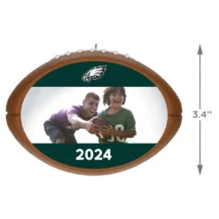 Hallmark NFL Football Philadelphia Eagles Text And Photo Personalized Ornament -Elegant Home Decor Deals Store NFL Football Philadelphia Eagles Text and Photo Personalized Ornament 2499QHE1985B16 03