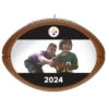 Hallmark NFL Football Pittsburgh Steelers Text And Photo Personalized Ornament