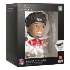 NFL Kansas City Chiefs Patrick Mahomes II Bouncing Buddy Hallmark Ornament -Elegant Home Decor Deals Store NFL Kansas City Chiefs Patrick Mahomes II Bouncing Buddy Christmas Ornament 1OSL1562 04