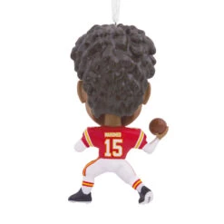 NFL Kansas City Chiefs Patrick Mahomes II Bouncing Buddy Hallmark Ornament -Elegant Home Decor Deals Store NFL Kansas City Chiefs Patrick Mahomes II Bouncing Buddy Christmas Ornament 1OSL1562 05