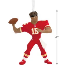 NFL Kansas City Chiefs Patrick Mahomes II Hallmark Ornament -Elegant Home Decor Deals Store NFL Kansas City Chiefs Patrick Mahomes II Christmas Ornament 1OSL1547 03