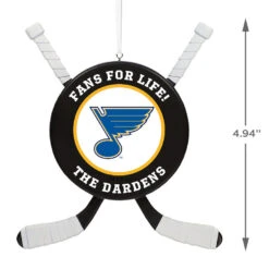 NHL Hockey Personalized Ornament, St. Louis Blues® 8 NHL Hockey Personalized Ornament, St. Louis Blues® -Elegant Home Decor Deals Store NHLSt. Louis Blues Hockey Personalized Ornament 2499QHE1925B16 03