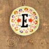 Natural Life Initial Trinket Dish, E