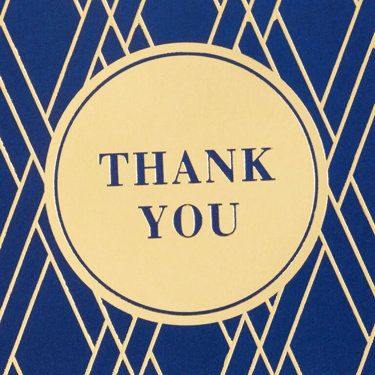 Hallmark Bulk Navy And Gold Assorted Blank Thank-You Notes, Box Of 120 3 Hallmark Bulk Navy And Gold Assorted Blank Thank-You Notes, Box Of 120 - Image 3
