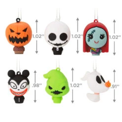 Mini Disney Tim Burton's The Nightmare Before Christmas Shatterproof Hallmark Ornaments, Set Of 6 -Elegant Home Decor Deals Store Nightmare Before Christmas Christmas Ornaments 3HCM2372 03